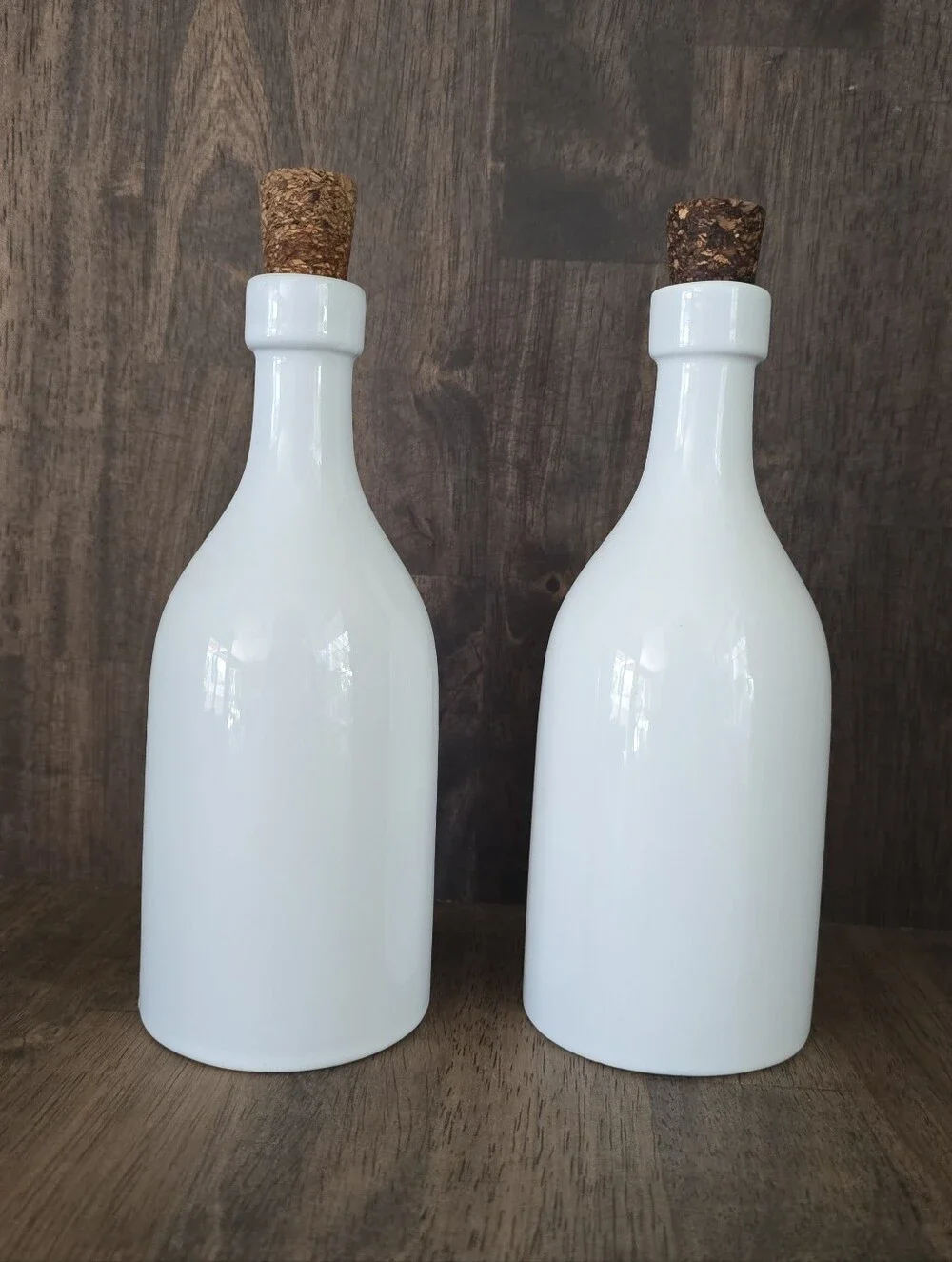 Utility Stoneware Oil & Vinegar Dispensers (Set of 2) West Elm Ceramic